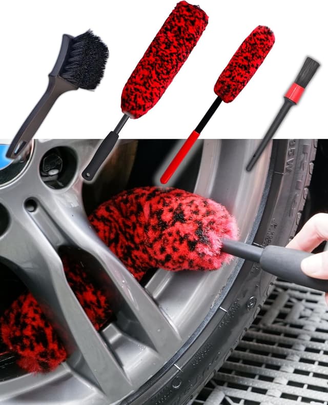Imagen de oesee Professional Wheel Brush Kit 4-Pack 🧽 en OfertitasTOP