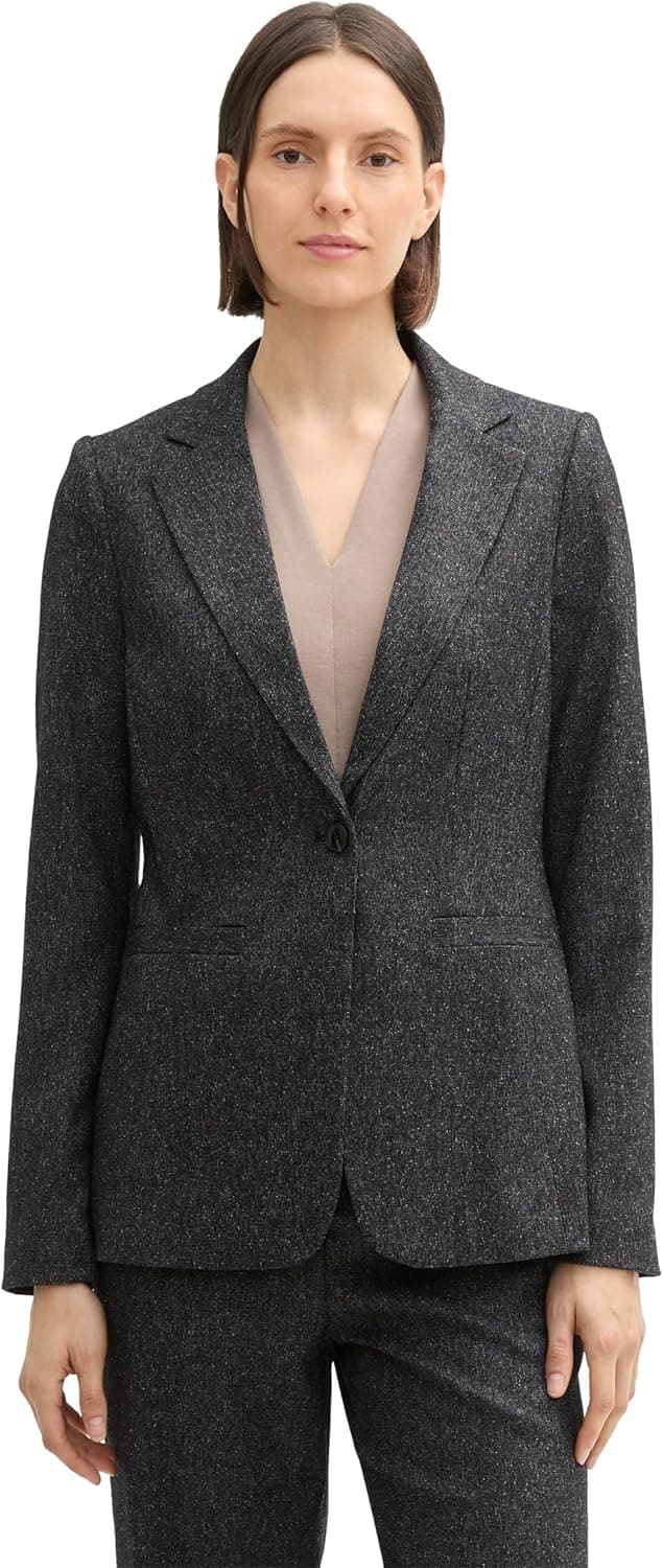 Detalle de TOM TAILOR Blazer Donna: il classico da indossare spesso, senza complicazioni