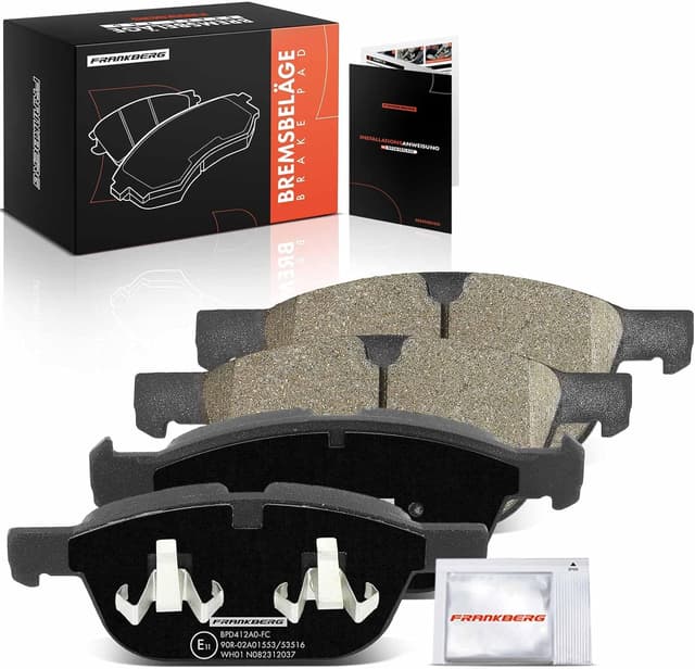 Detalle de Frankberg Bremsbelagsatz vorn (inkl. 4 Bremsbeläge) kompatibel mit Volvo XC60 156 & XC90 I 275 – passend laut Teilenummern