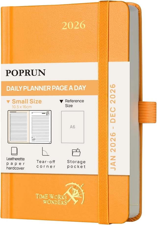 Thumbnail 6 de POPRUN Kalender 2026 Tagesplaner 21,5 x 14,5 cm đź“’