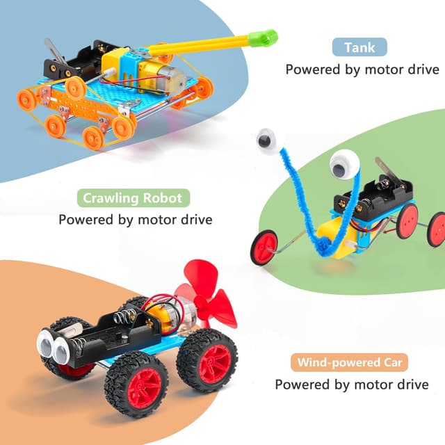 Thumbnail 6 de SCIENCE DIARY STEM Robot Building Kit 5-in-1