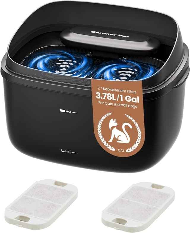 Detalle de Gardner Pet 3.78L Vortex Pet Water Fountain