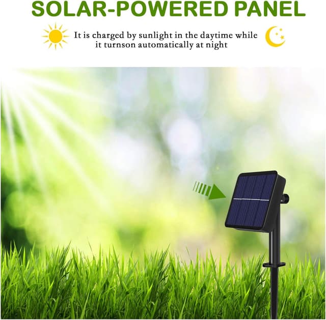 Detalle 1 de Solar globe string lights 59ft 100 LEDs