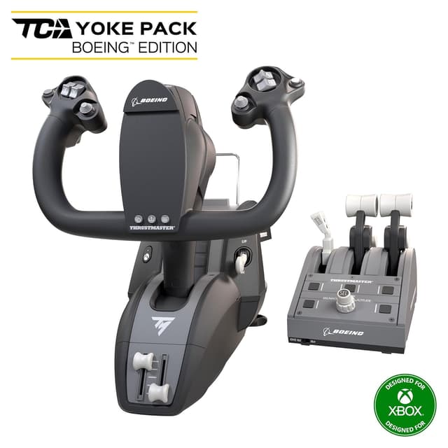 Detalle 2 de Thrustmaster TCA Yoke Boeing Edition 21 cm