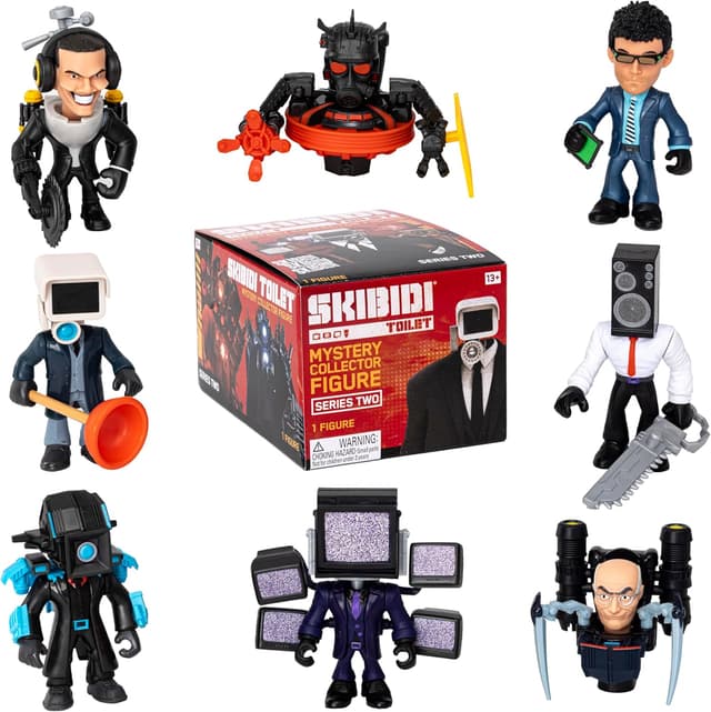 Detalle de SKIBIDI Toilet Mystery Figure Series 2