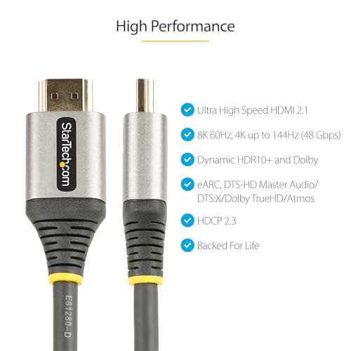 Detalle 2 de 2M Ultra High Speed HDMI 2.1 cable — 2 m