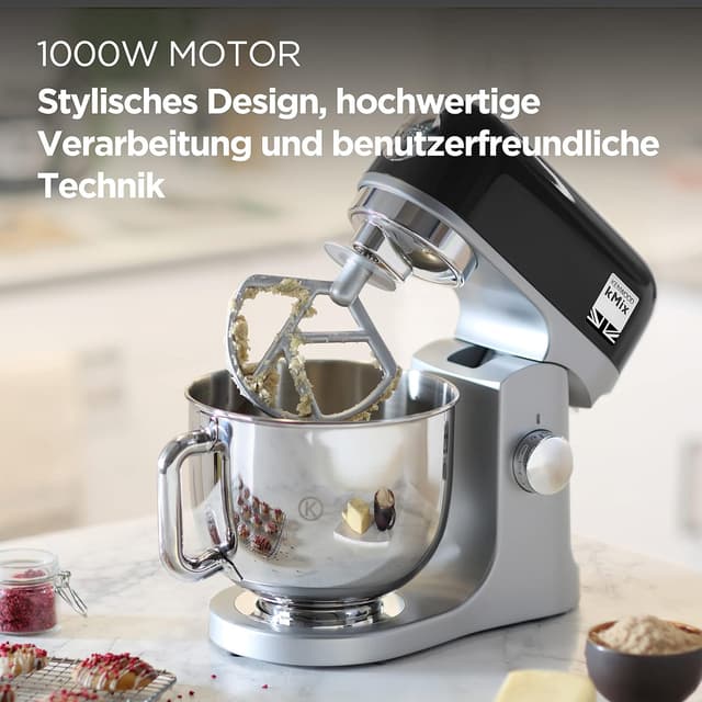 Detalle 1 de KENWOOD kMix KMX750BK Küchenmaschine 1.000 W 🥣