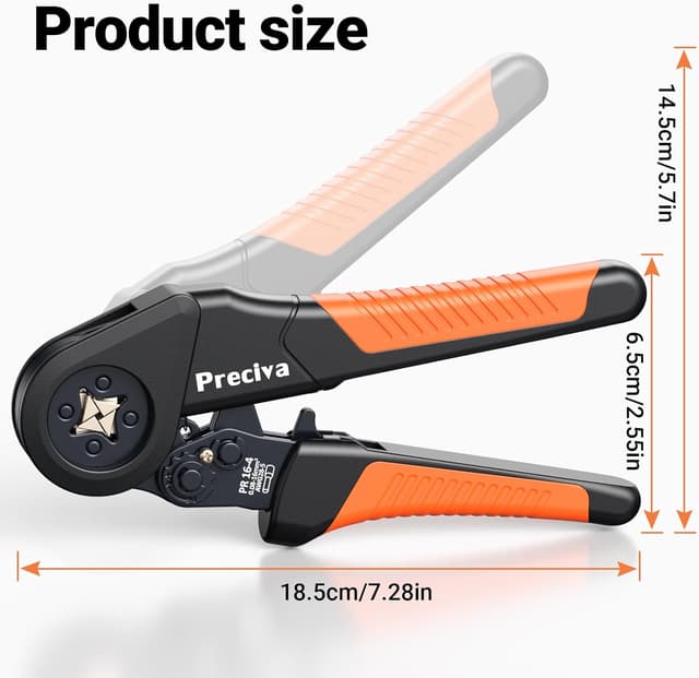 Thumbnail 4 de Preciva PR16-4 pince à sertir 0,08–16 mm² 🛠