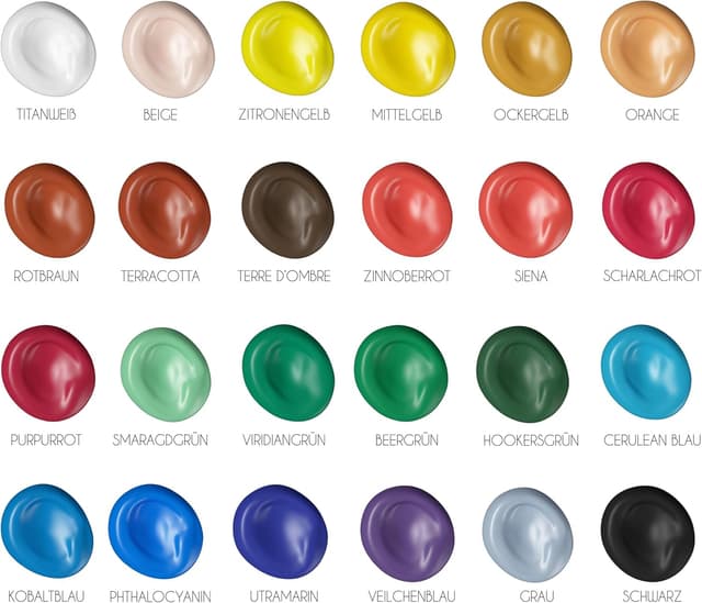 Thumbnail 6 de Staffelei mit Ölfarben Set Malset 41 Teile