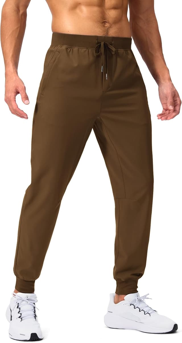 Thumbnail 6 de Pudolla Men's Lightweight Sports Pants with Zipper Pockets