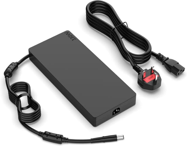 Detalle de MAXPOR Replacement 330W Laptop Charger (19.5V, 7.4mm barrel) for Dell/Alienware gaming models