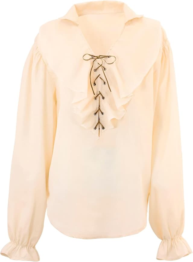 Detalle 2 de WIDMANN Milano Piraten-Renaissance Bluse XL