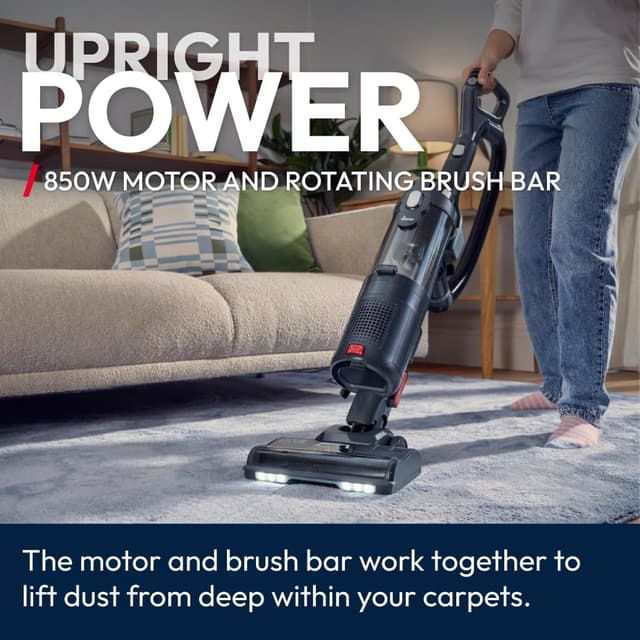 Detalle de Hoover HL2 850W Turbo Pets Upright Vacuum