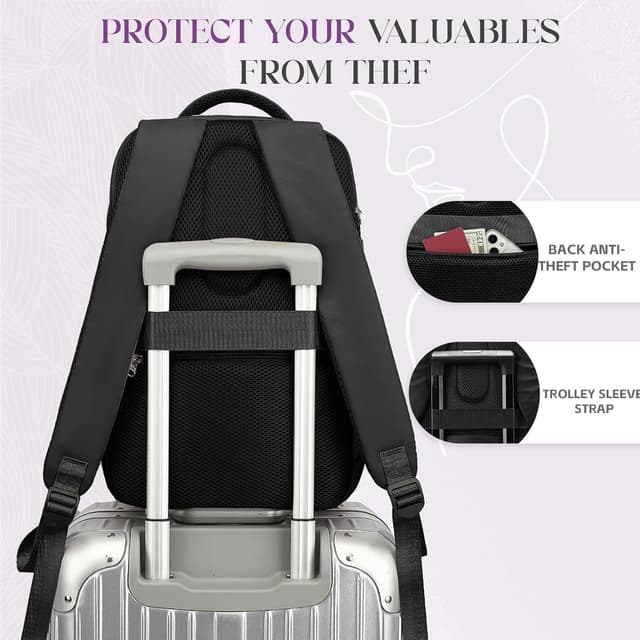 Thumbnail 5 de Yankony Ryanair Cabin Bag 40x30x20 Underseat 24L