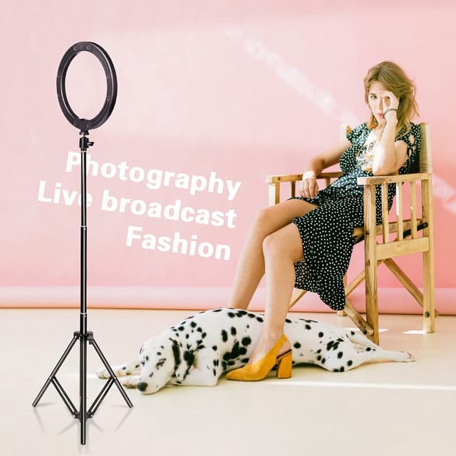 Thumbnail 6 de Ring Light 10" 67" Tripod for Streaming