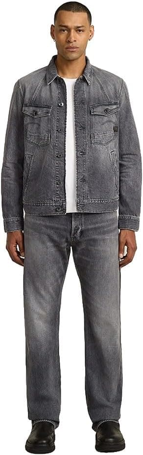 Detalle de G-STAR Herren A-Line Slim Jacket (grau)