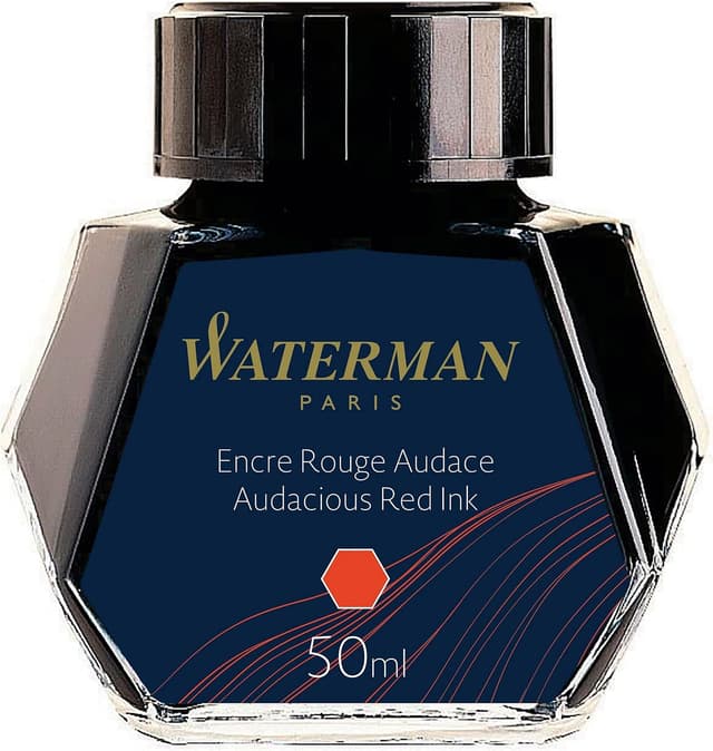 Thumbnail 6 de Waterman Tinta Negra Intensa para Pluma Estilográfica ✒️ 50 ml