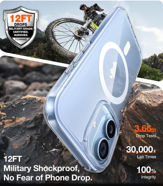 Detalle de TORRAS iPhone 17 MagSafe case 12FT