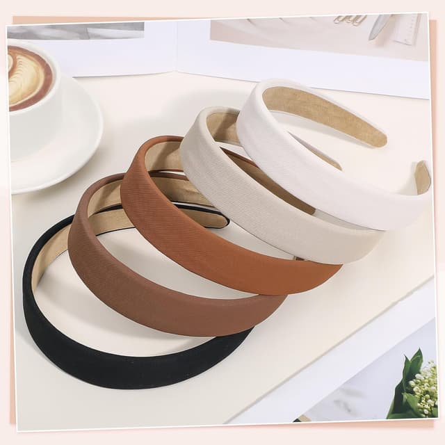 Thumbnail 3 de 5 Stück Haarreifen Damen Set 1.18 Zoll Breit