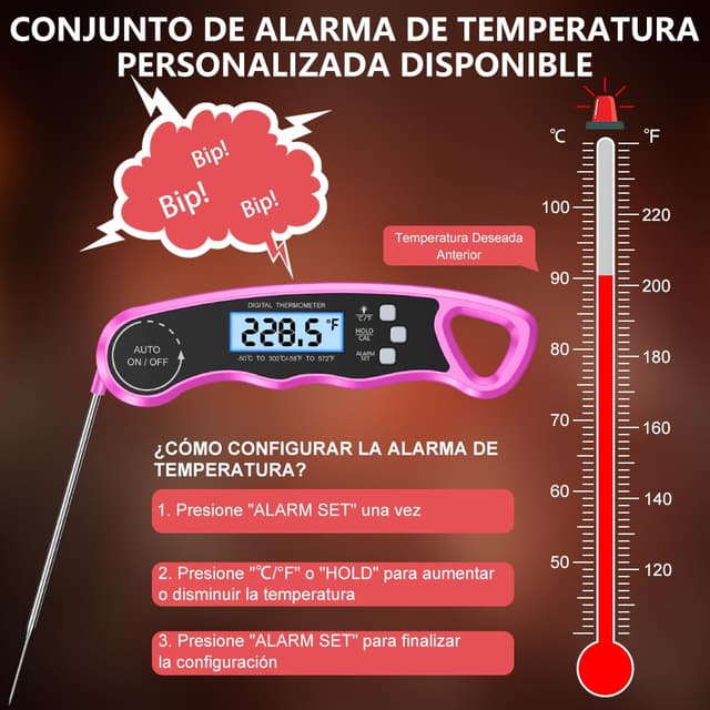 Thumbnail 5 de CIRYCASE Termometro Cocina sonda 102cm