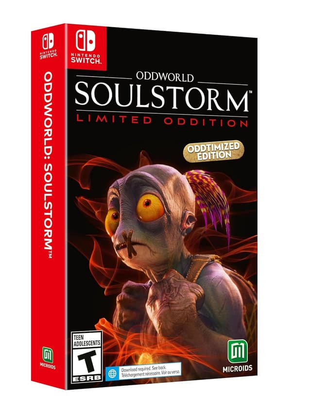 Detalle de Oddworld: Soulstorm Limited Oddition for Nintendo Switch (Action-Adventure Platformer)