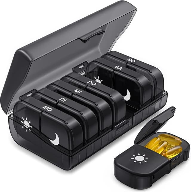 Imagen de AUVON Tablettenbox 7 Tage 📦💊 en OfertitasTOP