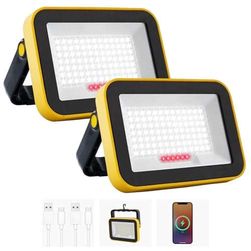 Detalle de NATPOW Foco LED Recargable 5 Modos 🔦