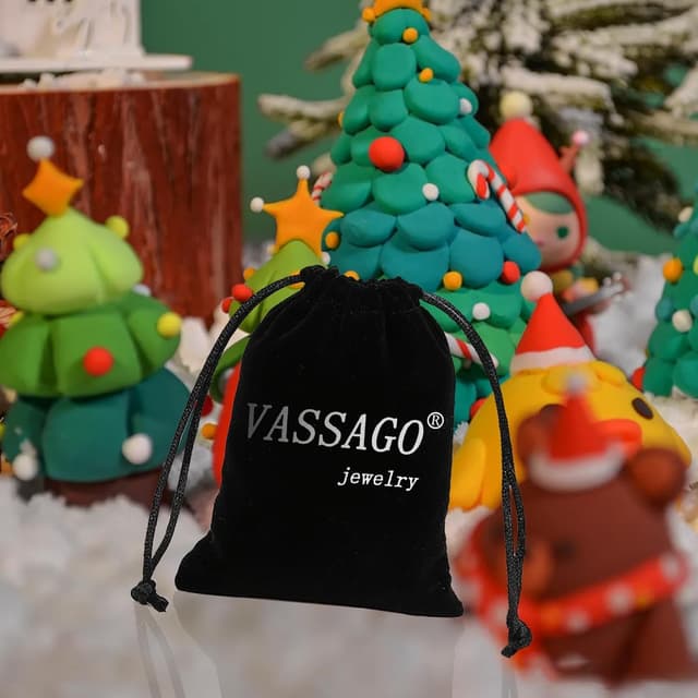 Thumbnail 6 de VASSAGO Ballerina-Ballett-Halskette mit Herz-Anhänger – Geschenk für Mädchen und Frauen