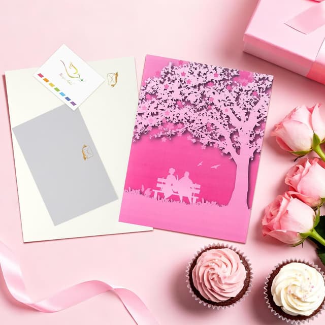 Thumbnail 4 de Romantic 3D Pop Up Card Touching gift