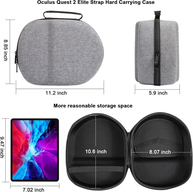Detalle de Bjids VR Headset Carrying Case for Meta Quest 3