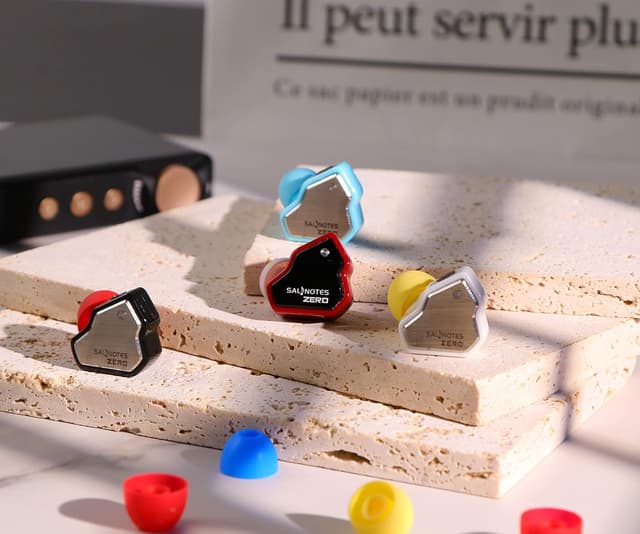 Detalle de Linsoul Salnotes Zero HiFi: auricolari in-ear con driver dinamico da 10 mm e cavo OFC staccabile 2 pin