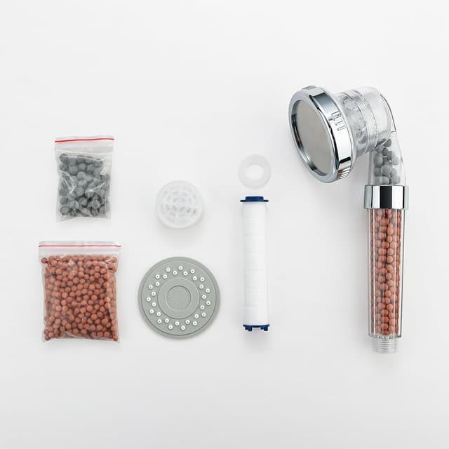 Thumbnail 6 de Ibergrif M22025 Alcachofa de ducha 3 modos con filtro