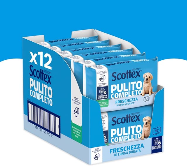 Thumbnail 1 de Scottex Pulito Completo Salviette Igieniche Umidificate