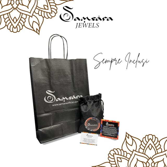 Detalle 2 de Samsara Bracciale Tibetano Buddista 18,5–22,5 cm