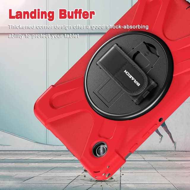 Thumbnail 6 de BRAECN Galaxy Tab A9, coque 3 couches