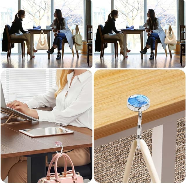 Thumbnail 6 de Zikenis Set ganci portaborse 4 pezzi