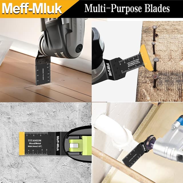 Thumbnail 6 de Meff-Mluk 50PCS Oscillating Tool Blades 50 pack