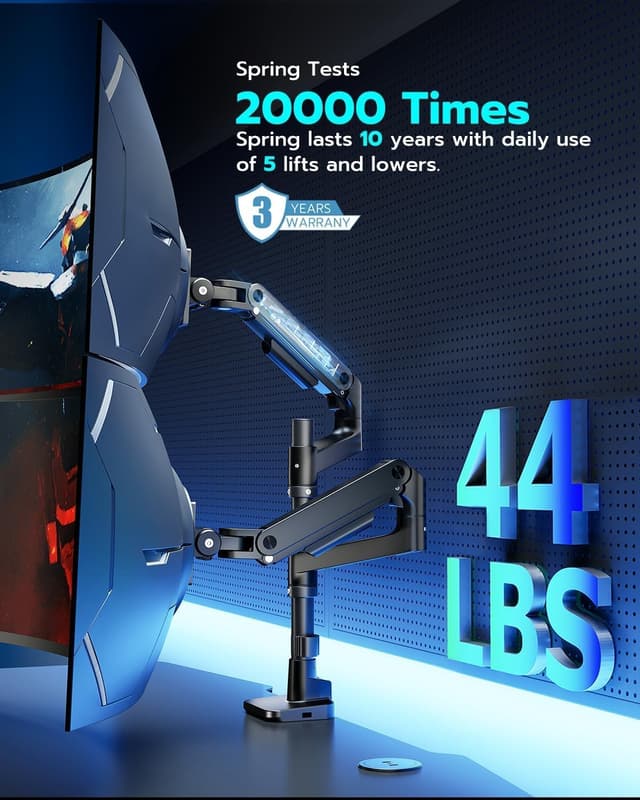 Thumbnail 4 de ARES WING Dual Monitor Stand 49"