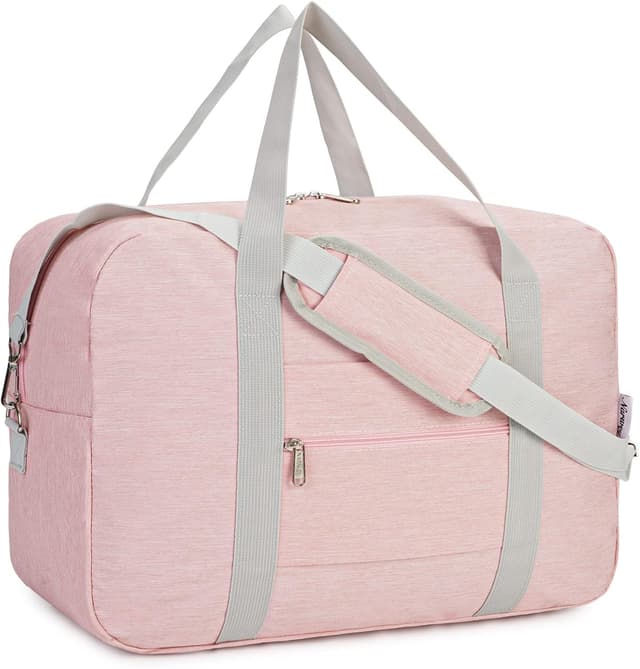 Detalle de Narwey Easyjet cabin bag underseat foldable travel duffel holdall tote 30L (Pink) 45x36x20cm