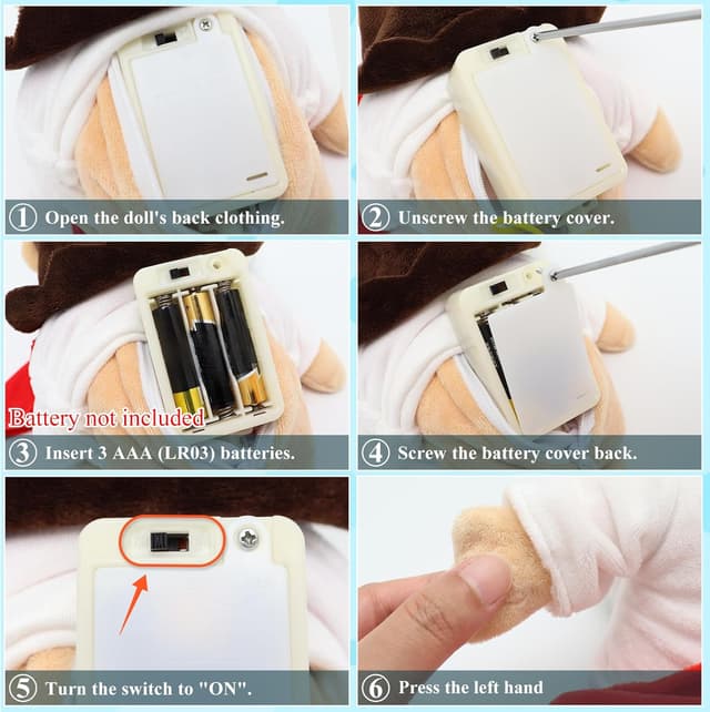 Detalle de Yelakey 13.4-inch Talking Jesus Plush Toy with 20 Bible Verses and 3 Bible Songs