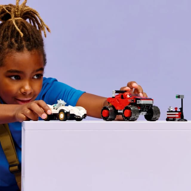 Detalle 2 de LEGO Sonic 77118 Monstertruck mit Silvers Auto