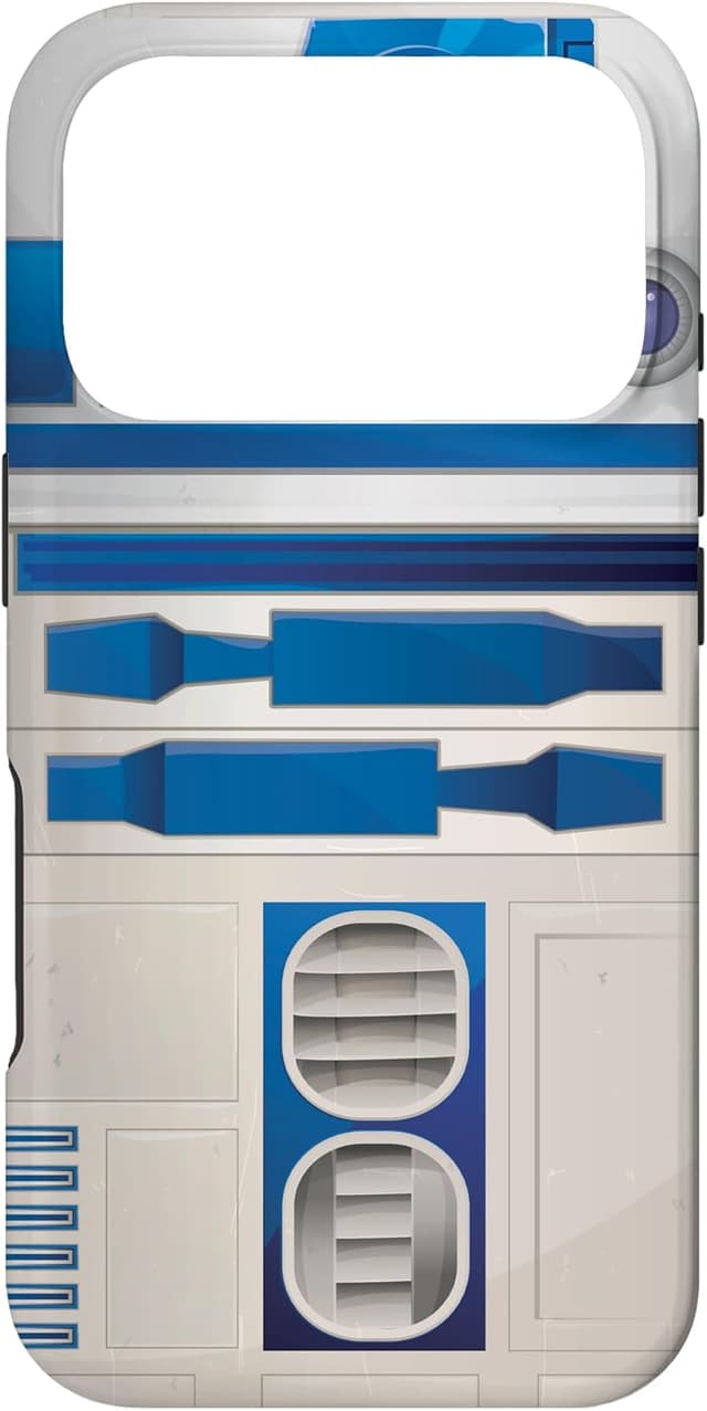 Detalle de Custodia Star Wars iPhone 17 Pro R2-D2
