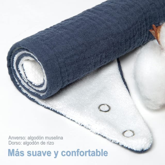 Thumbnail 2 de lulumoon Dreieckstuch Musselin Lätzchen