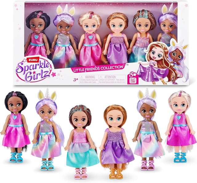 Detalle de Sparkle Girlz Princess 6 Pack