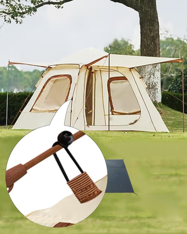 Thumbnail 6 de WMZOBH Spanngummis mit Kugel 25 cm – 25 Stück für Planen, Zelte & Abdeckungen