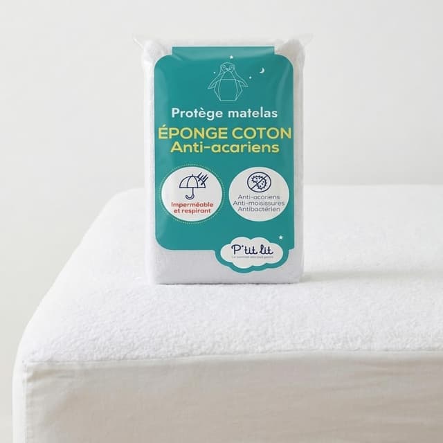 Detalle de P'tit Lit Protège matelas 50x83 cm
