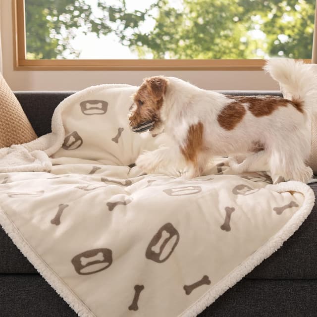 Thumbnail 6 de Bedsure 102x76cm Waterproof Dog Blanket