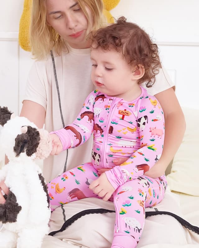 Thumbnail 6 de babee Reshinee Bamboo Zippy Infant Sleeper