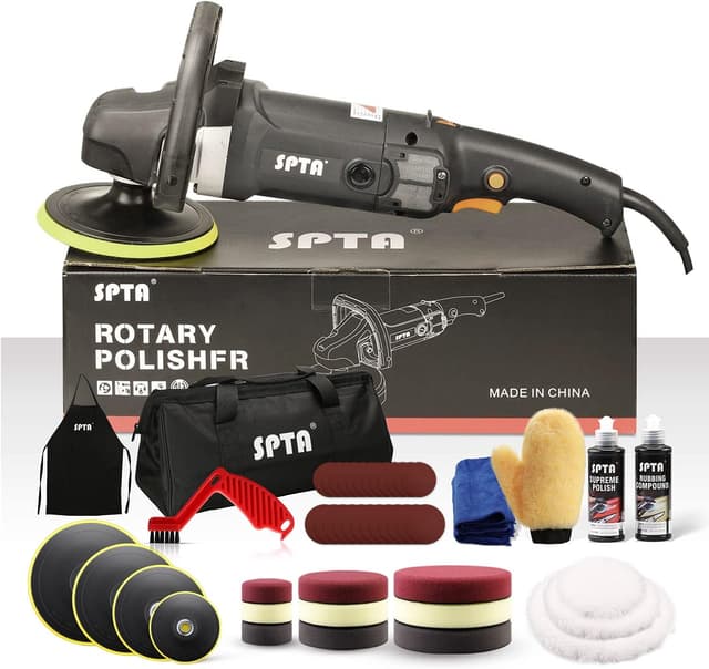Detalle 2 de SPTA Poliermaschine mit 1200 Watt für Auto