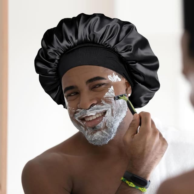 Thumbnail 4 de YANIBEST Silk Bonnet Double Layer Sleep Cap